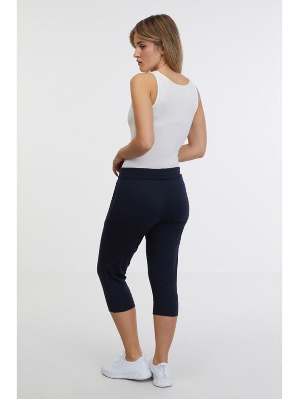 Sam 73 Tmavě modré dámské tříčtvrteční tepláky SAM 73 Camila