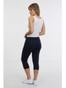 Sam 73 Tmavě modré dámské tříčtvrteční tepláky SAM 73 Camila