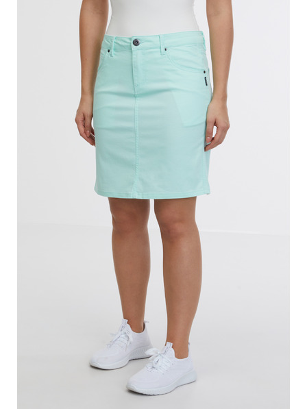 Sam 73 Tyrkysová dámská džínová sukně SAM 73 Belén