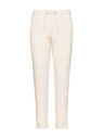 Sam 73 Krémové dámské lněné kalhoty SAM 73
