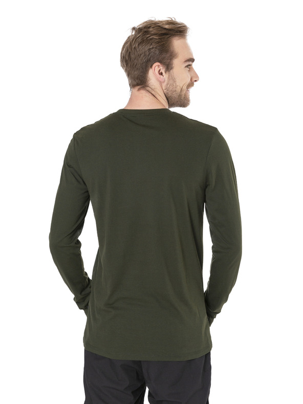 Sam 73 Tmavě zelené pánské tričko SAM 73 Blane