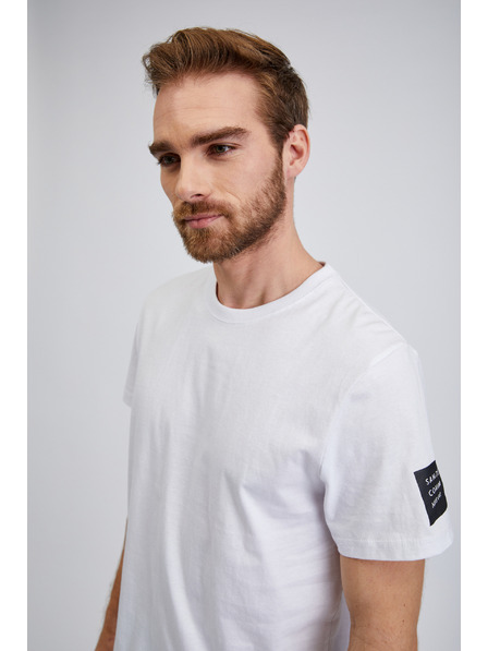 Sam 73 Bílé pánské třičko SAM 73 Freddie