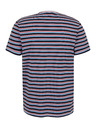 Sam 73 Tmavě modré pánské pruhované tričko SAM 73 Martin