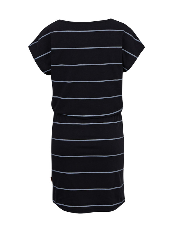 Sam 73 Černé dámské pruhované šaty SAM 73 Francine