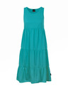 Sam 73 Tyrkysové dámské letní šaty s volánem SAM 73 Chantal