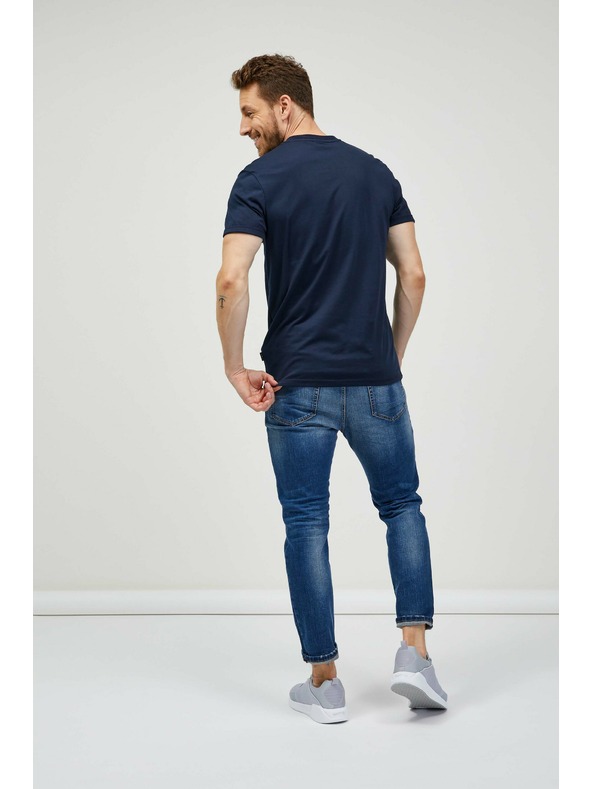 Sam 73 Tmavě modré pánské tričko SAM 73 Sepot