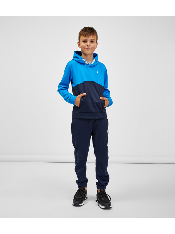 Sam 73 Modrá klučičí mikina s kapucí SAM 73 Gersemi