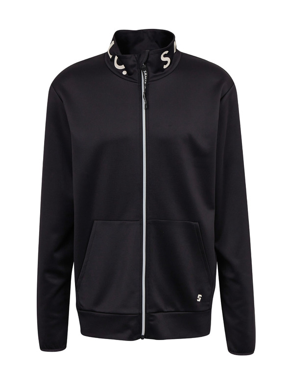 Sam 73 Černá pánská mikina na zip SAM73 Stephen