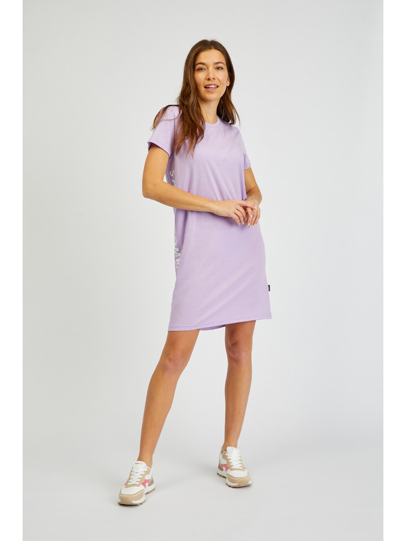 Sam 73 Světle fialové dámské letní šaty SAM73 Delphinus