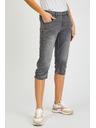 Sam 73 Šedé dámské tříčtvrteční džíny SAM73 Orion