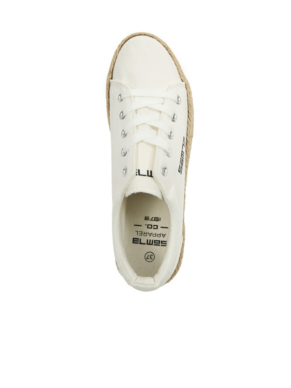 Sam 73 Bílé dámské tenisky na platformě SAM73 Merylin