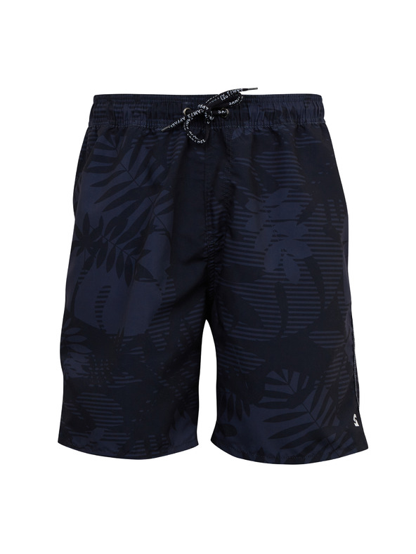 Sam 73 Tmavě modré pánské vzorované plavky SAM73 Leo