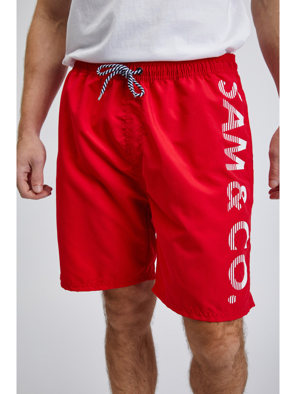 Sam 73 Červené pánské plavky SAM73 Pegasus