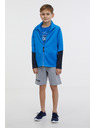 Sam 73 Modrá klučičí mikina na zip SAM 73 Nana