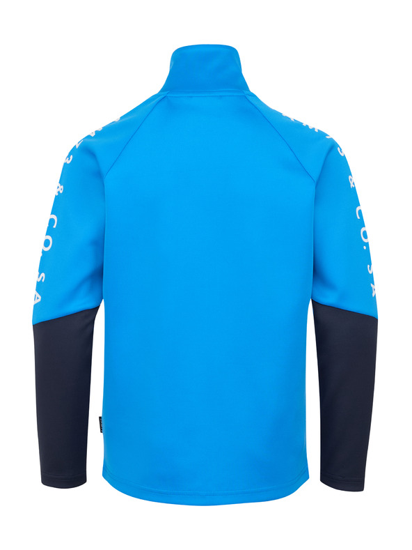 Sam 73 Modrá klučičí mikina na zip SAM 73 Nana