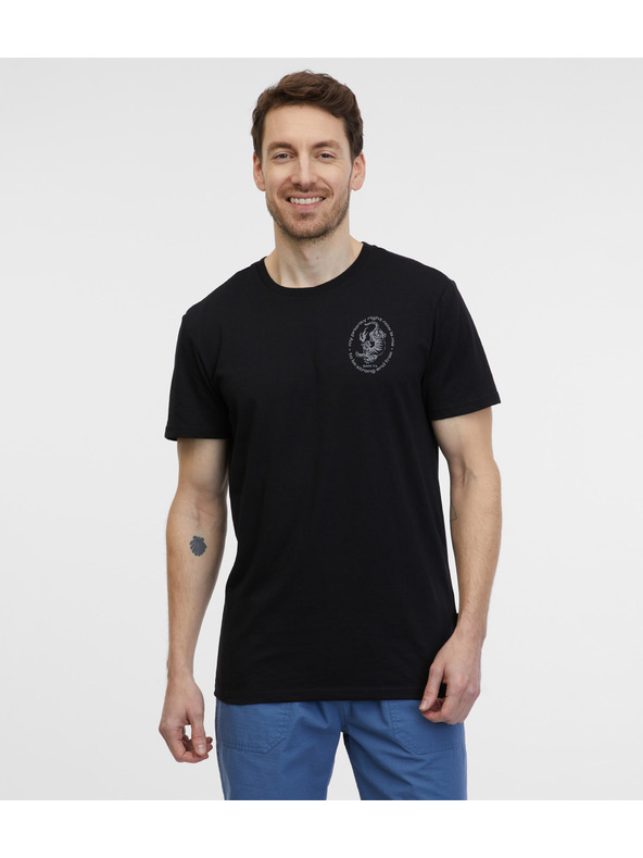 Sam 73 Černé pánské tričko SAM 73 Felipe