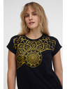 Sam 73 Černé dámské tričko SAM 73 Milagros