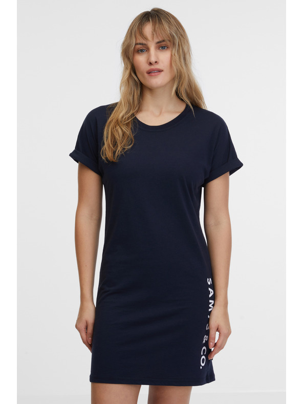 Sam 73 Tmavě modré dámské šaty SAM 73 Dalia