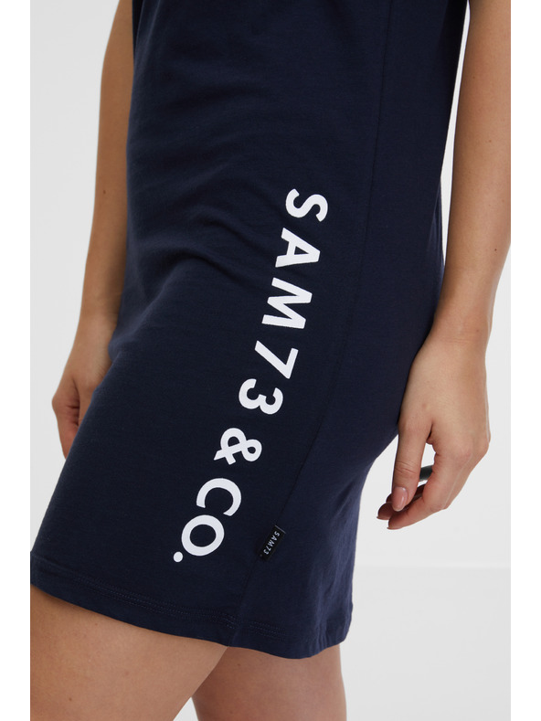 Sam 73 Tmavě modré dámské šaty SAM 73 Dalia