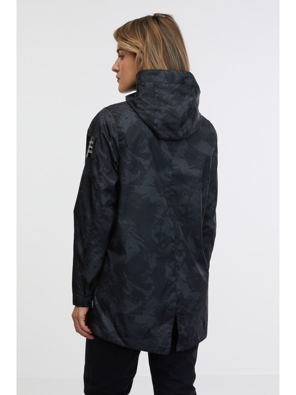 Sam 73 Černá dámská vzorovaná parka SAM 73 Alexia
