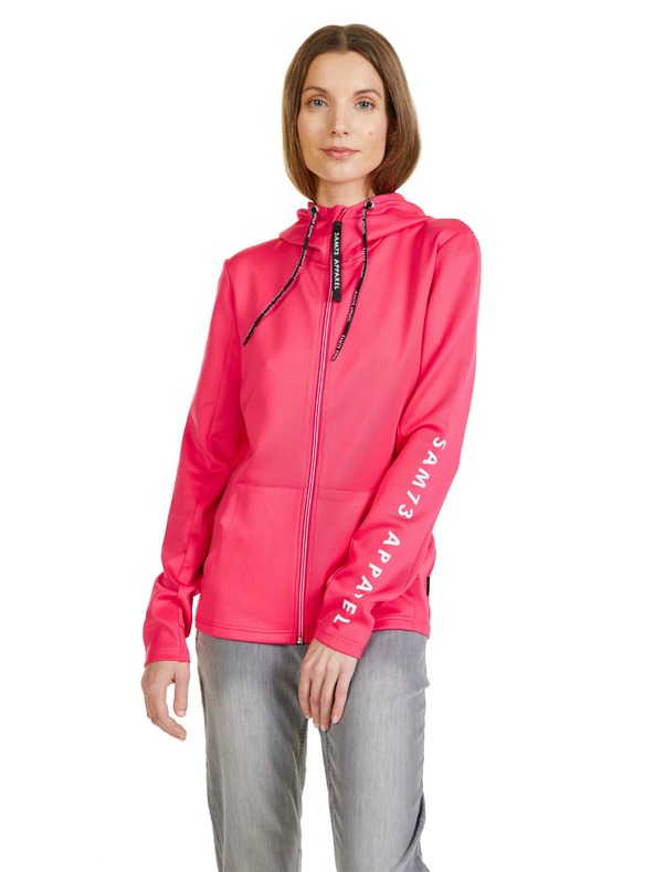 Sam 73 Tmavě růžová dámská mikina SAM 73 Kelsey