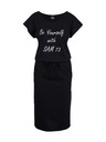 Sam 73 Černé dámské midišaty SAM 73 Natalie