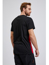 Sam 73 Černo-červené panské tričko SAM73 Cetus