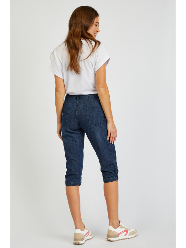 Sam 73 Tmavě modré dámské tříčtvrteční džíny SAM73 Orion