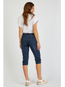 Sam 73 Tmavě modré dámské tříčtvrteční džíny SAM73 Orion