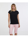 Sam 73 Černé dámské basic tričko SAM 73 Miranda