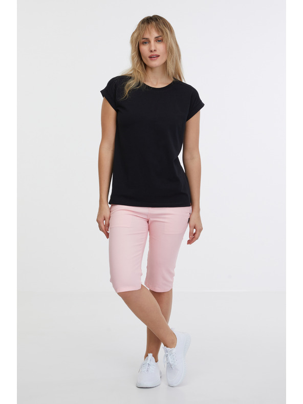 Sam 73 Černé dámské basic tričko SAM 73 Miranda