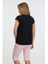 Sam 73 Černé dámské basic tričko SAM 73 Miranda