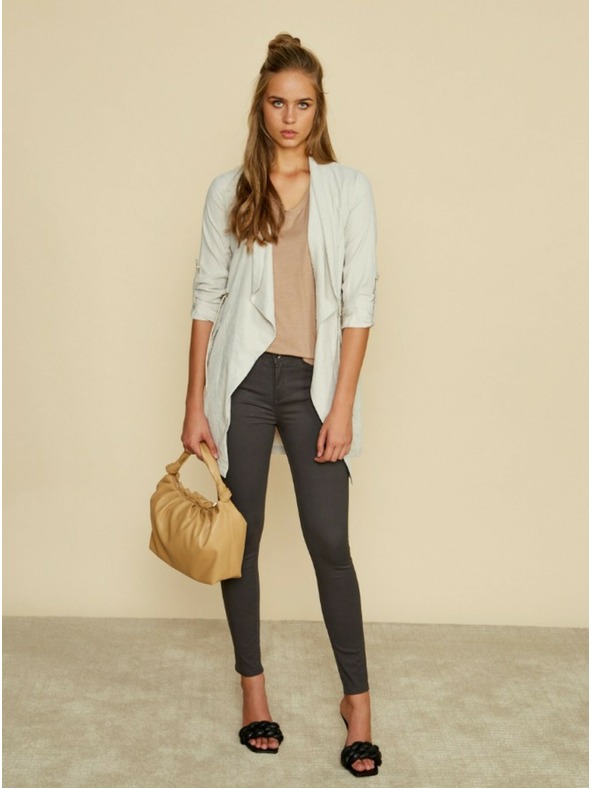 ZOOT.lab Šedé dámské skinny fit kalhoty ZOOT.lab Anna 2