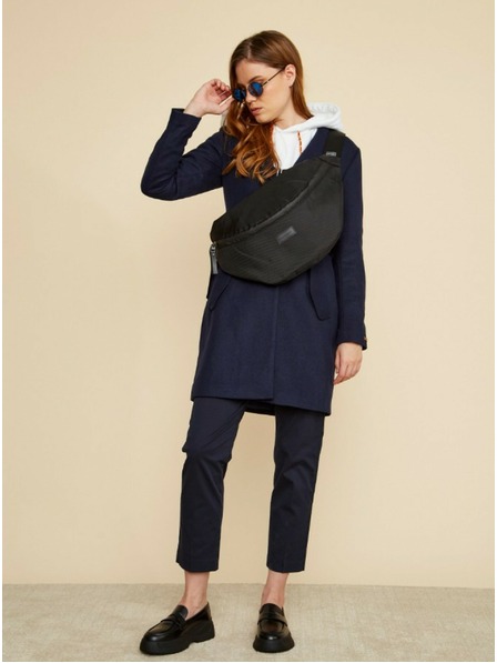 ZOOT.lab Tmavě modrý dámský kabát s příměsí vlny ZOOT.lab Klara