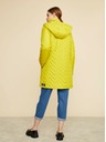 ZOOT.lab Zelenožlutý dámský prošívaný kabát ZOOT.lab Molly