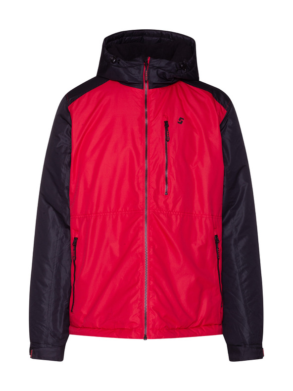 Sam 73 Černo-červená pánská zimní bunda Sam 73