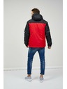 Sam 73 Černo-červená pánská zimní bunda Sam 73