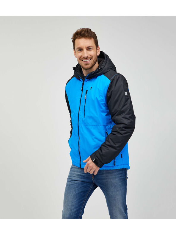 Sam 73 Černo-modrá pánská bunda Sam 73