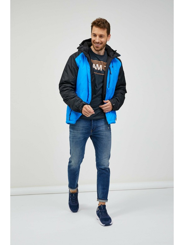 Sam 73 Černo-modrá pánská bunda Sam 73
