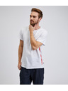 Sam 73 Bílé pánské tričko s nápisem SAM 73 Vincent