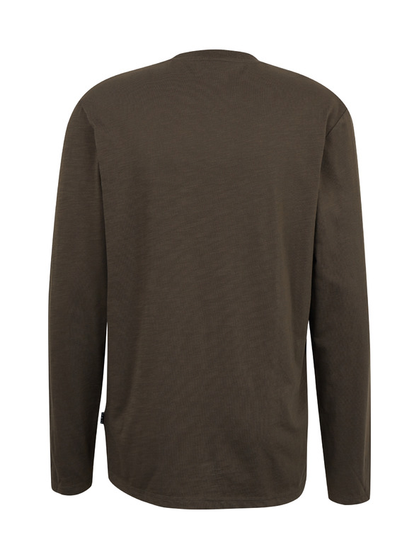 Sam 73 Khaki pánské tričko s dlouhým rukávem SAM 73 Mindart