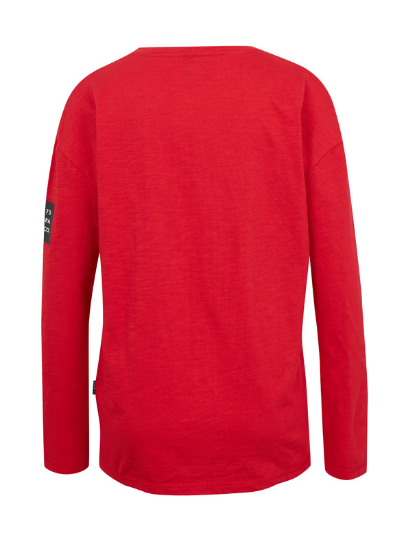 Sam 73 Červené dámské tričko s dlouhým rukávem SAM 73 Ariasa