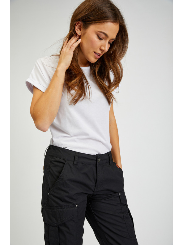 Sam 73 Černé dámské tříčtvrteční kalhoty SAM73 Fornax