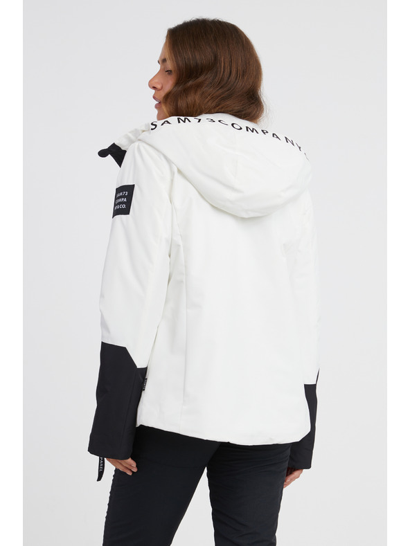 Sam 73 Černo-bílá dámská bunda SAM 73 Minerva