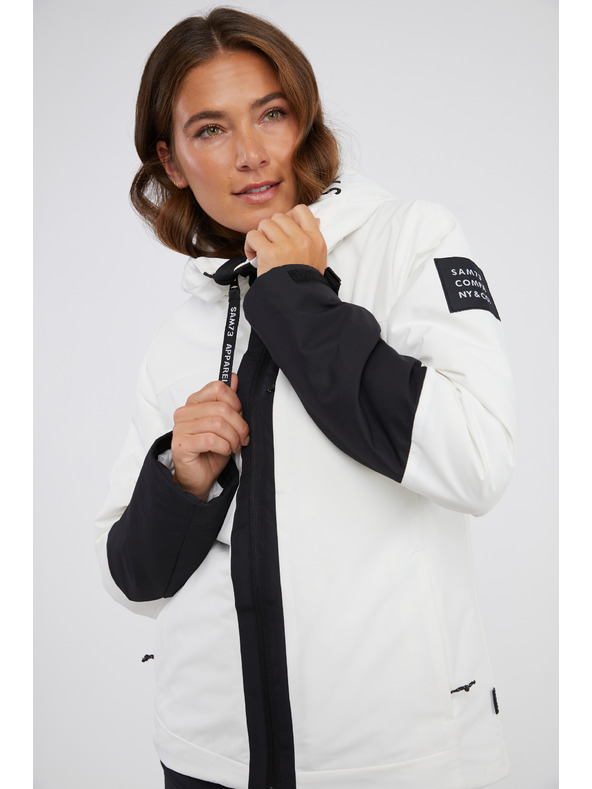 Sam 73 Černo-bílá dámská bunda SAM 73 Minerva