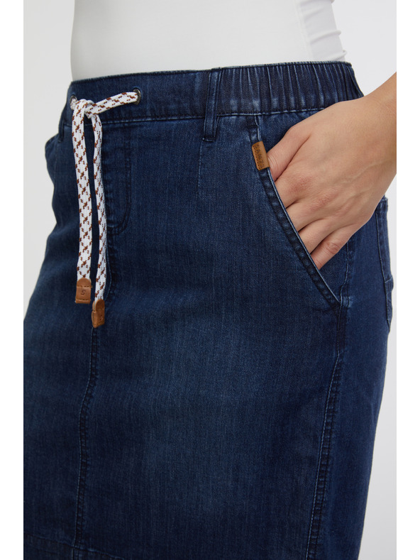 Sam 73 Tmavě modrá dámská džínová sukně SAM 73 Gisela