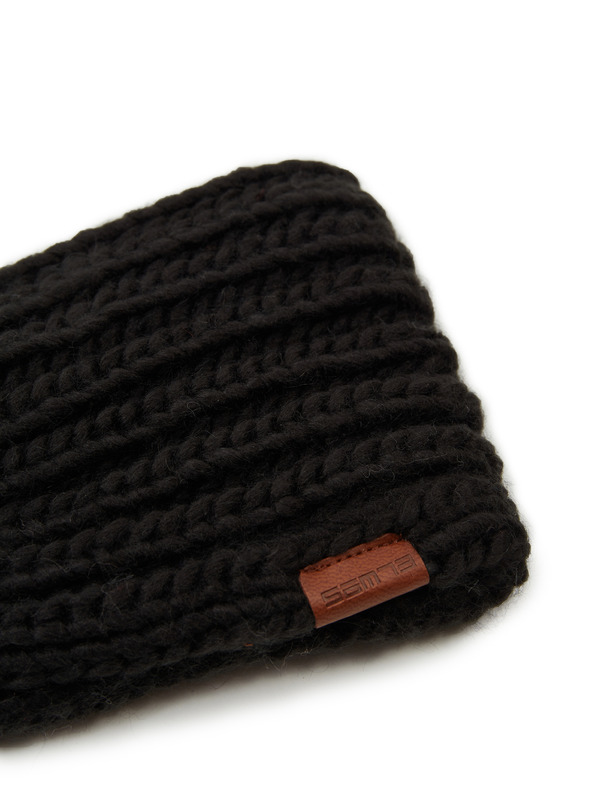 Sam 73 Černá dámská čelenka SAM 73 Berlin