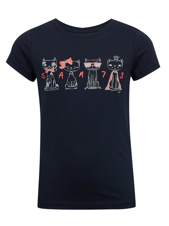 Sam 73 Tmavě modré holčičí tričko SAM 73 Axill