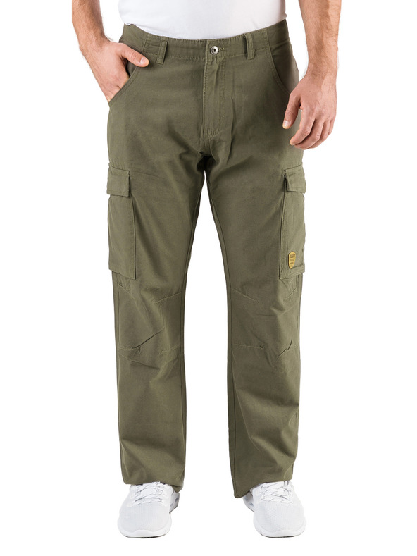 Sam 73 Khaki pánské kalhoty s kapsami SAM 73