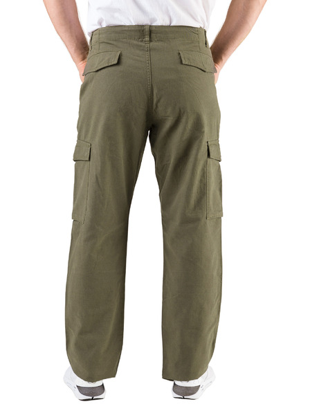 Sam 73 Khaki pánské kalhoty s kapsami SAM 73